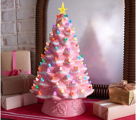 Christmas 18" Ceramic Nostalgic Tree