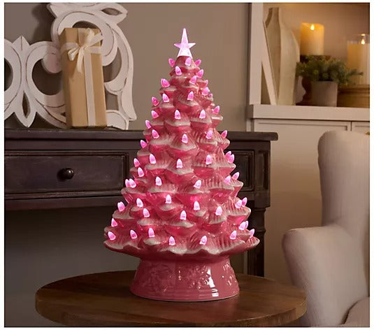 Christmas 18" Ceramic Nostalgic Tree